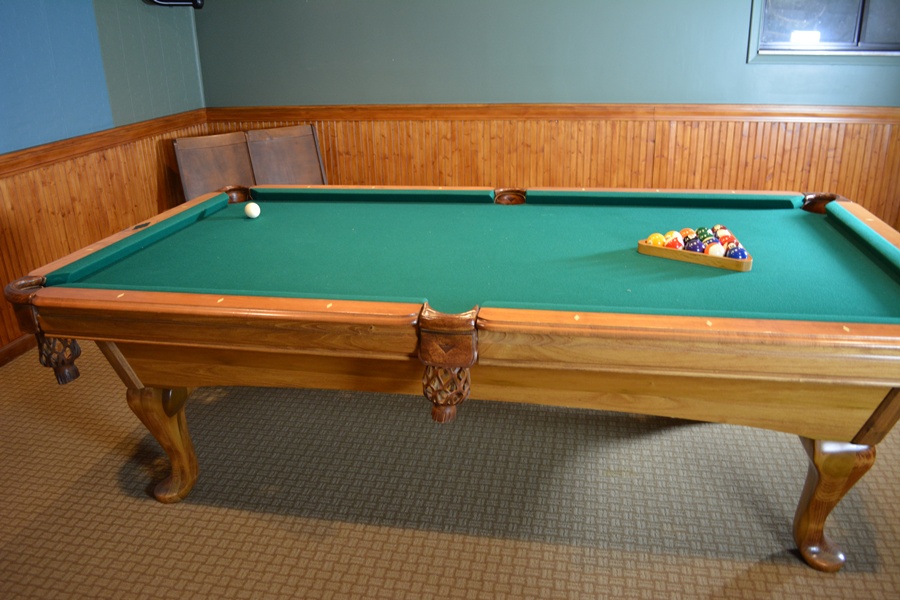 AMF PlayMaster Fairfax Billiard Table and Cue Sticks