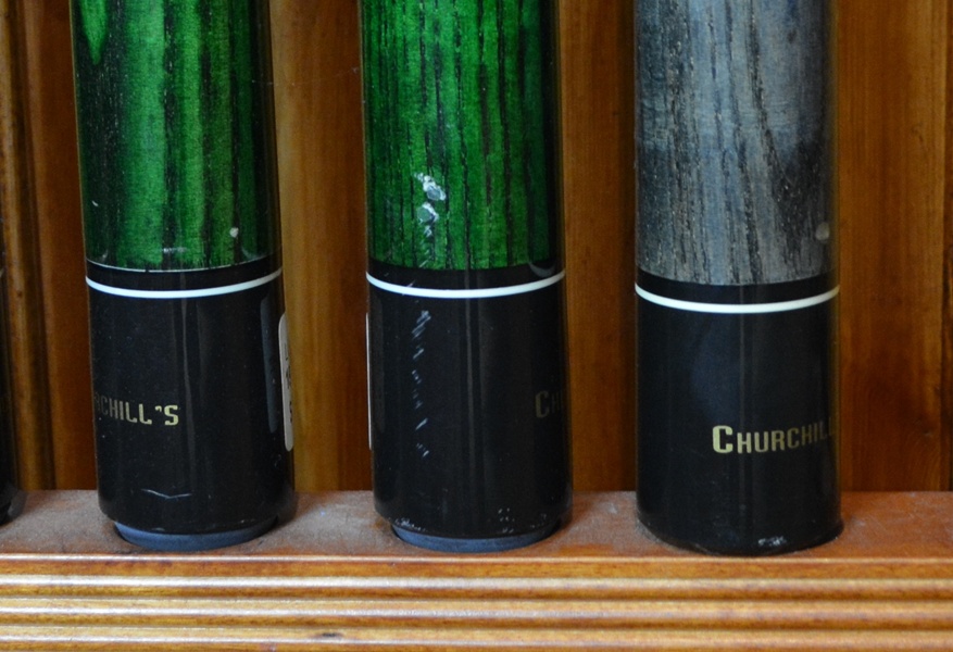 AMF PlayMaster Fairfax Billiard Table and Cue Sticks