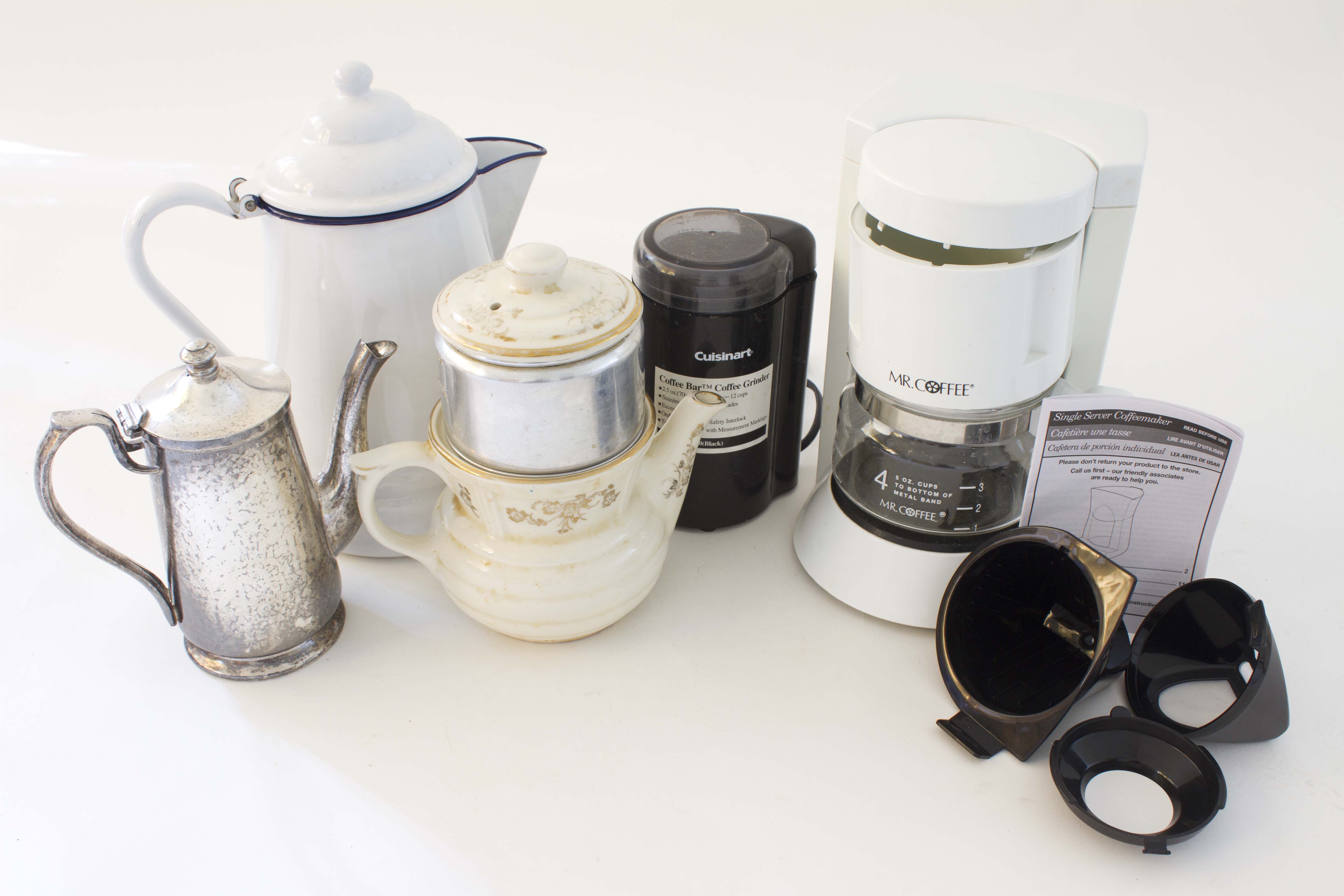 Vintage to Modern Coffee Collection