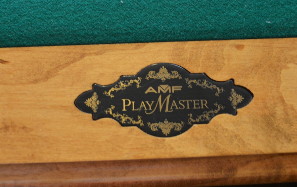 AMF PlayMaster Fairfax Billiard Table and Cue Sticks