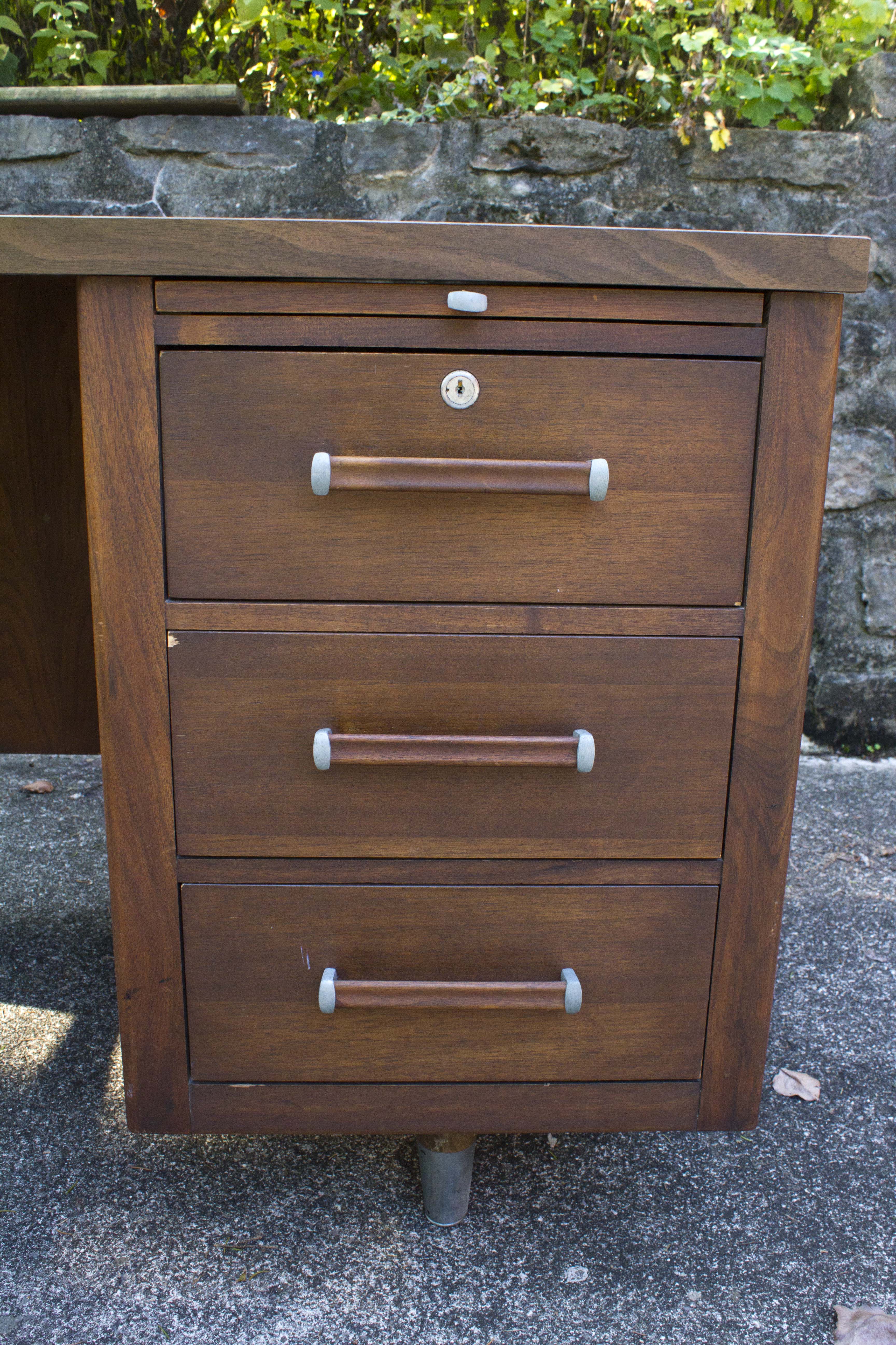 Mid Century Modern Corner Desk