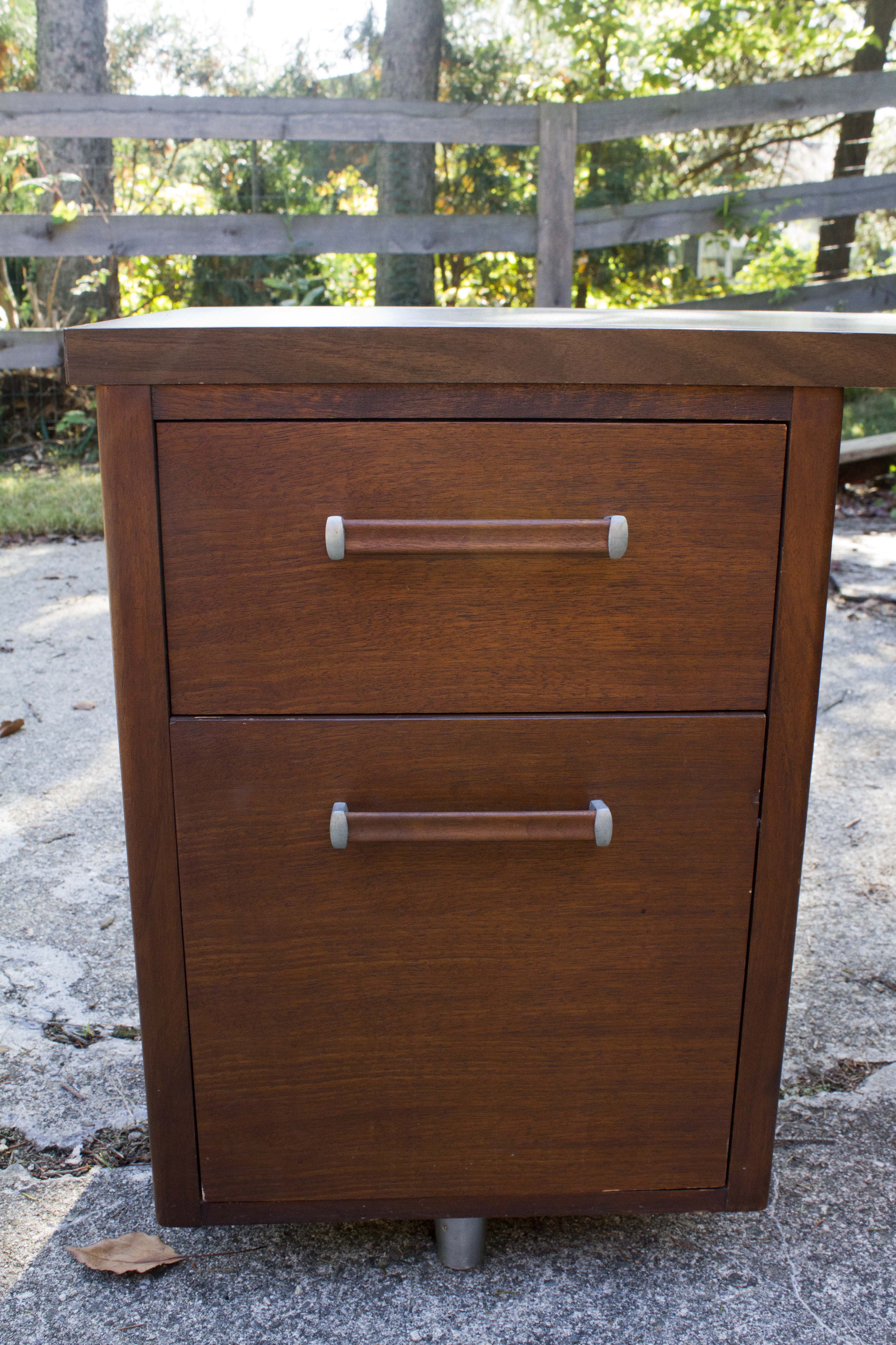 Mid Century Modern Corner Desk