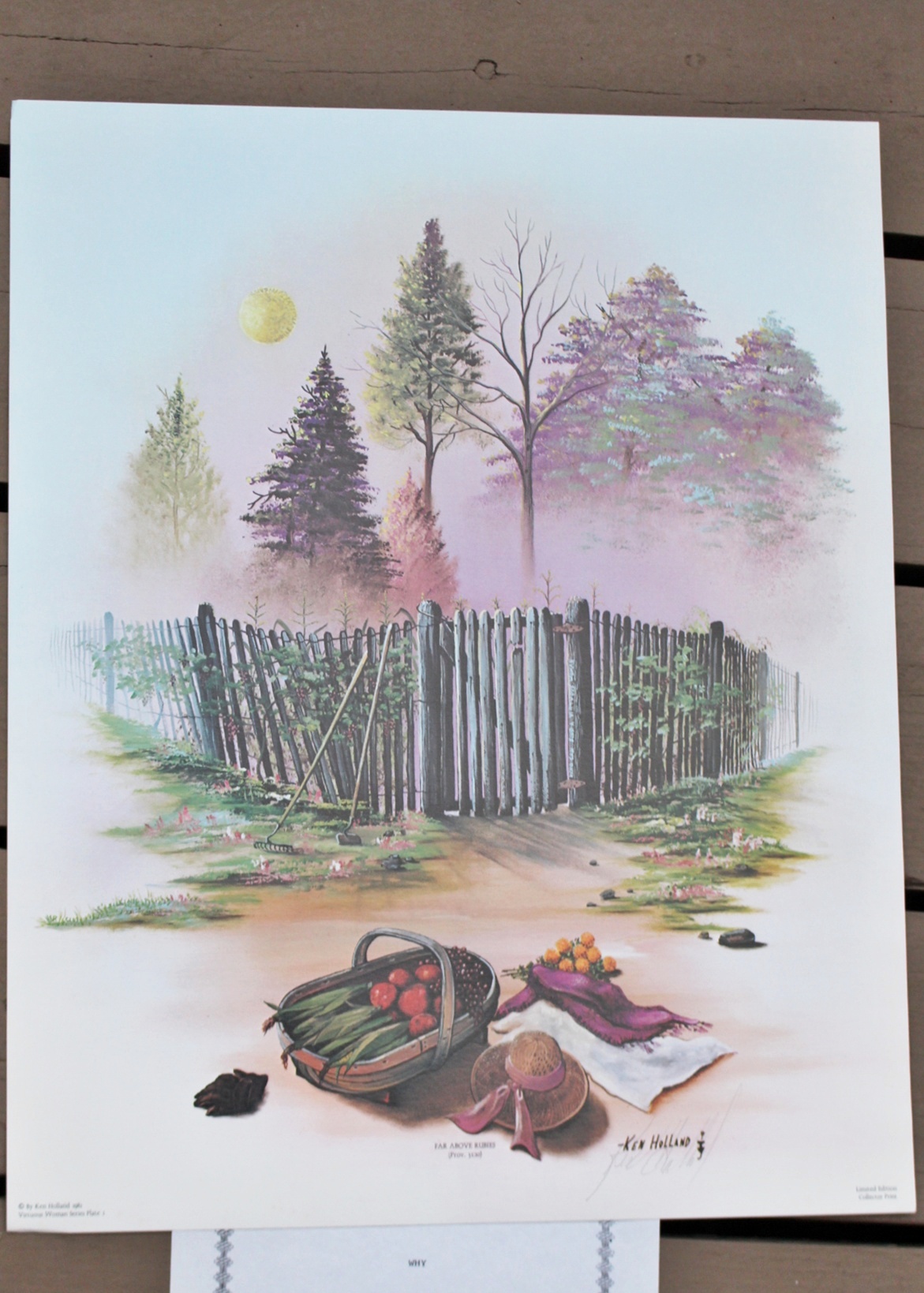 W. V. Artist Ken Holland Signed Prints; One Framed