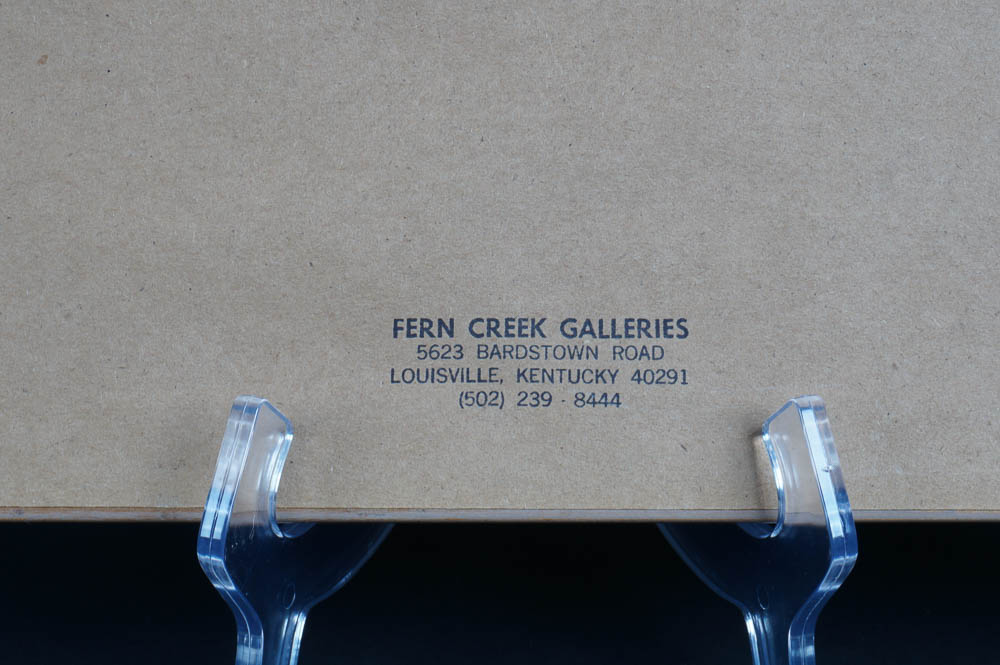 Framed Etching by Robert Donato