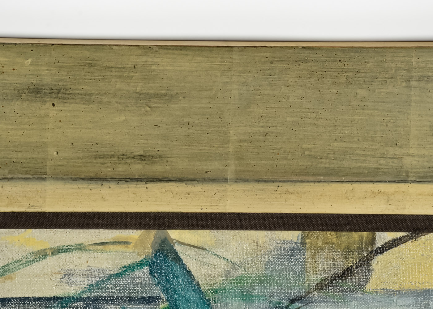 "Cubist Painting, Violin" Original Oil on Canvas by Perle Fine