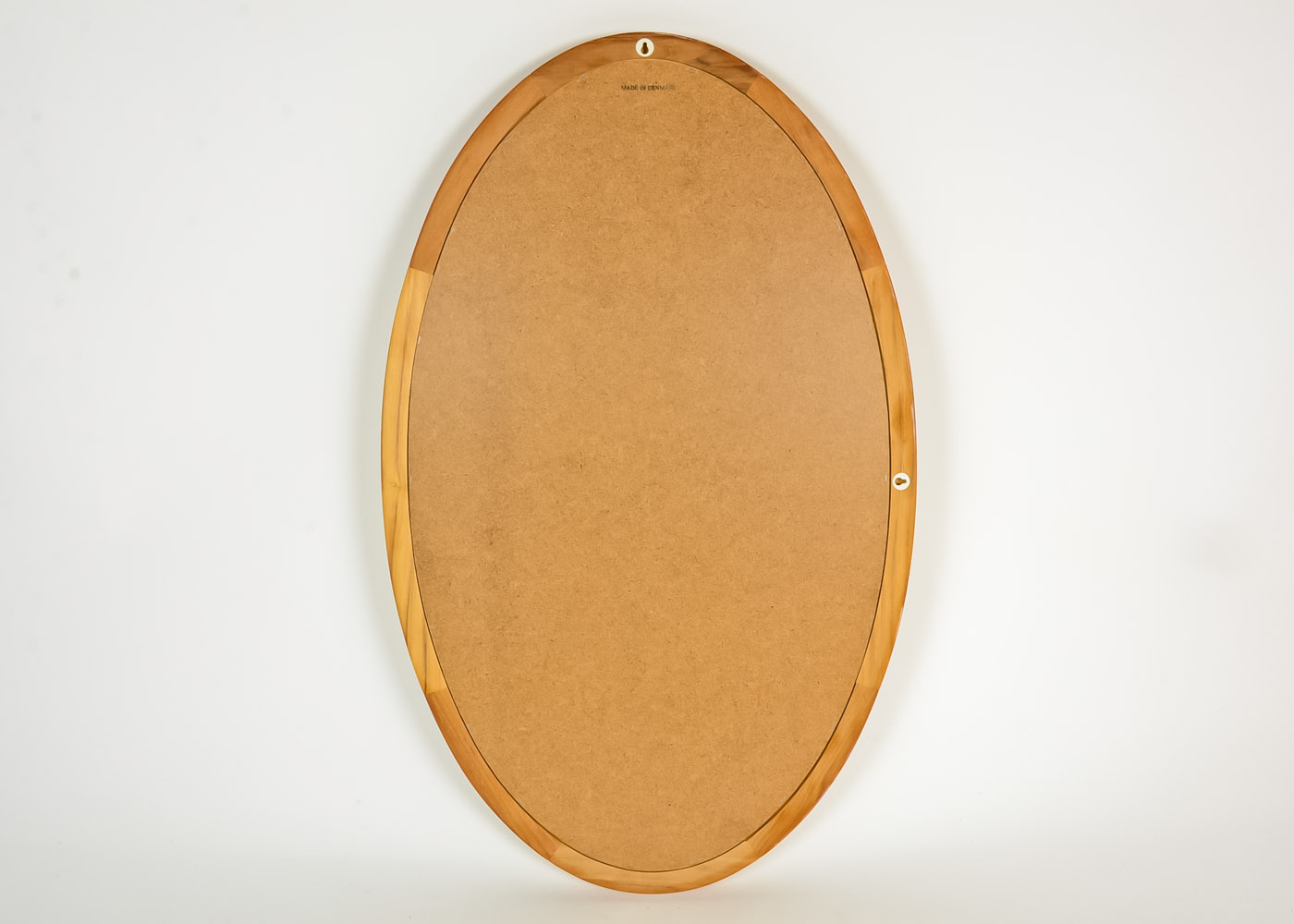 Cherry Wood Oval Mirror