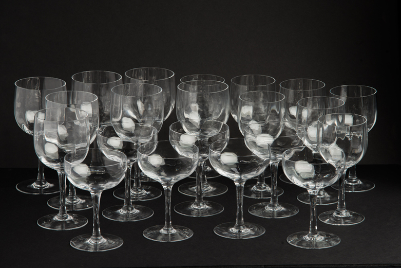 Collection of Lenox Crystal Stemware