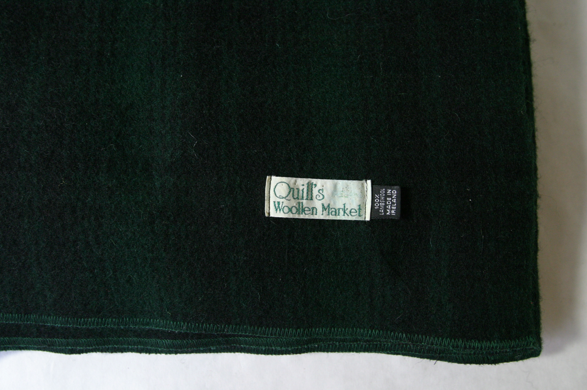 Irish Quill's Woollen Market Tartan Plaid Wool Blanket