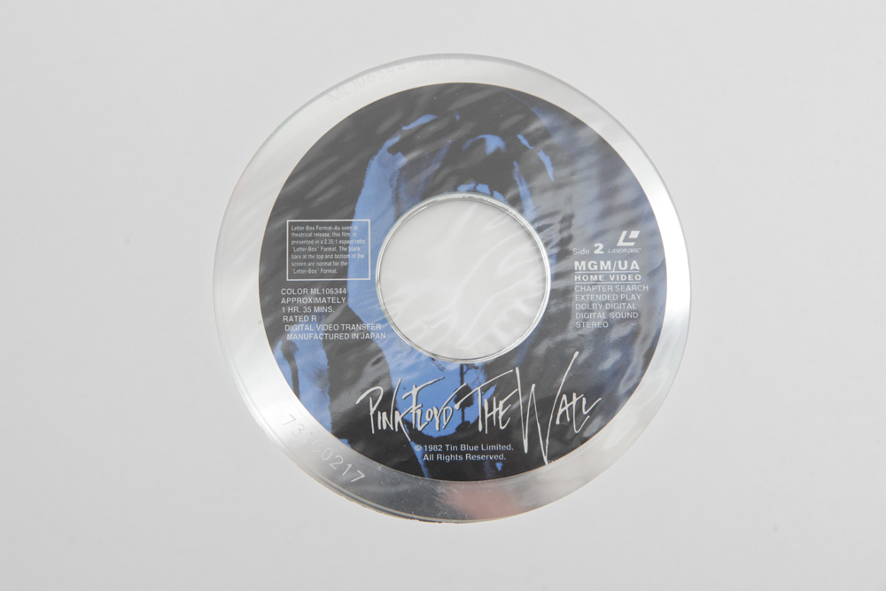 Pink Floyd The Wall Laser Disc