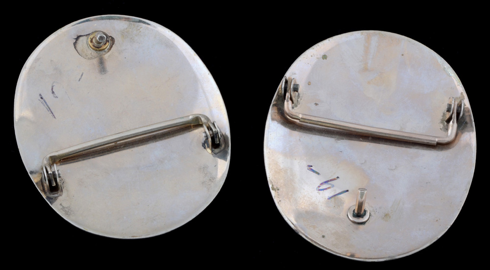 Two Belt Buckles