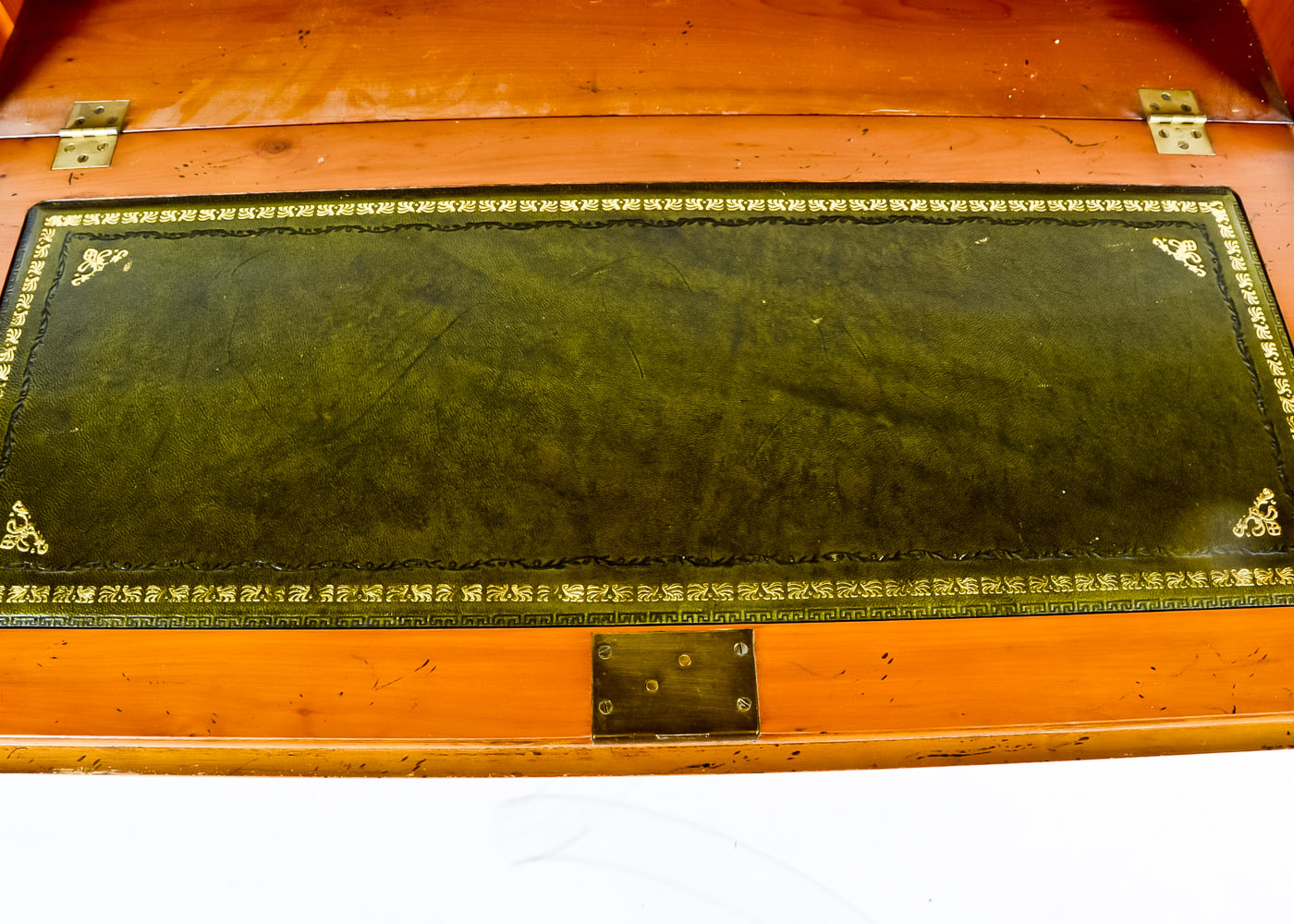 Vintage Oak Secretary Desk by RR English Reproduction Furniture