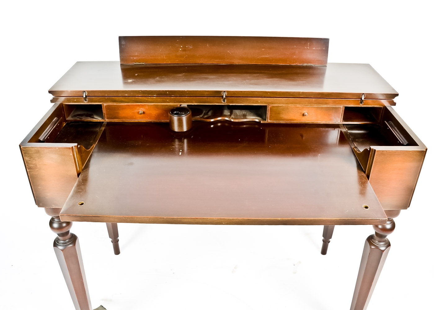 Colonial MFG Co. Solid Mahogany Writing Desk