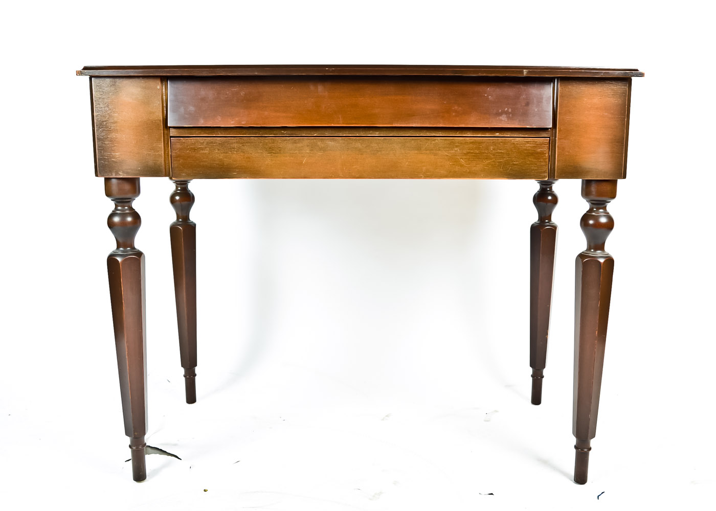 Colonial MFG Co. Solid Mahogany Writing Desk