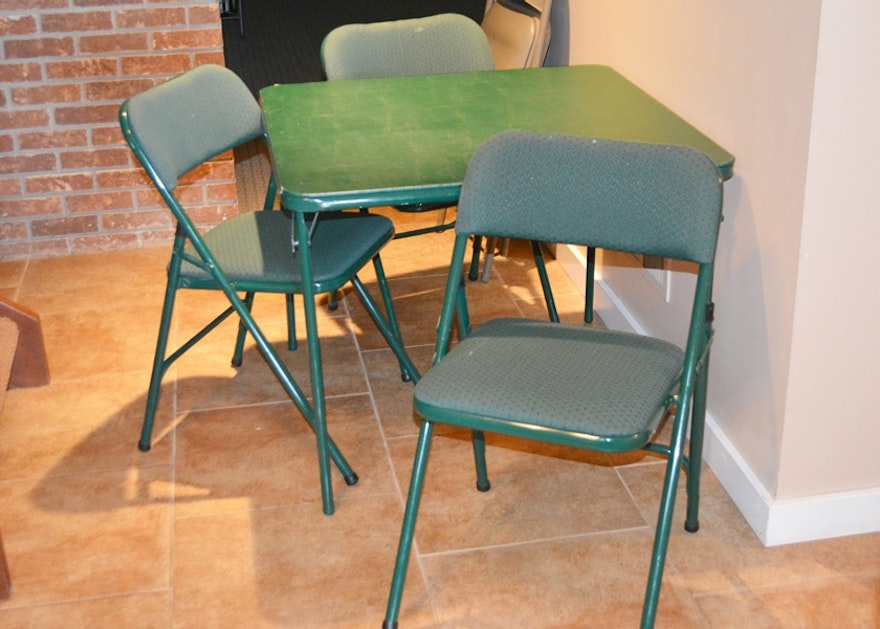 Samsonite Folding Table and Chairs