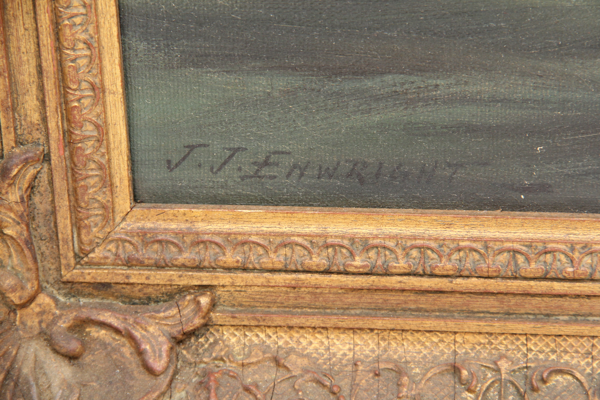 Original Signed Oil on Canvas by JJ Enwright