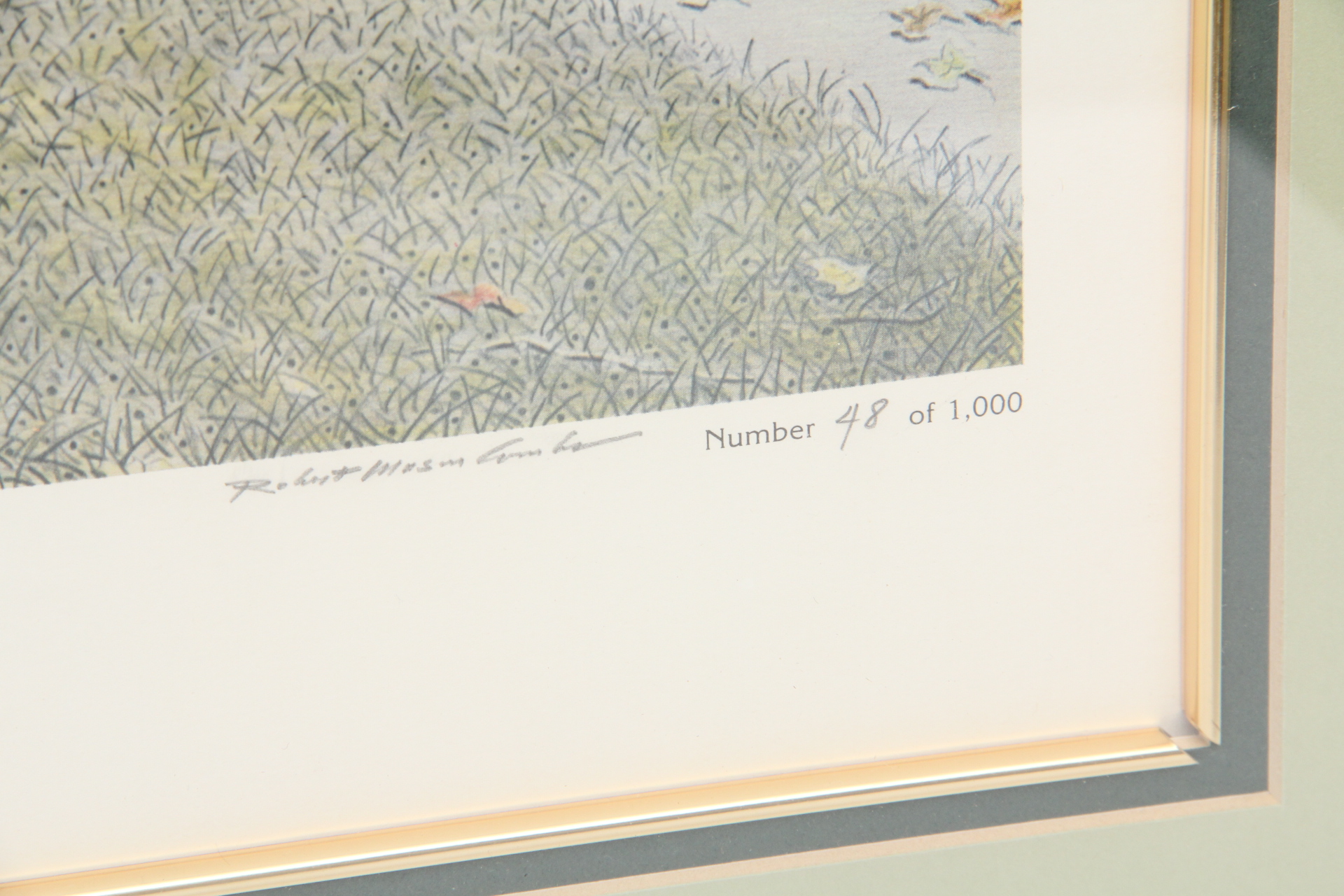 "Kentucky Military Institute" Offset Lithograph by Robert Combs