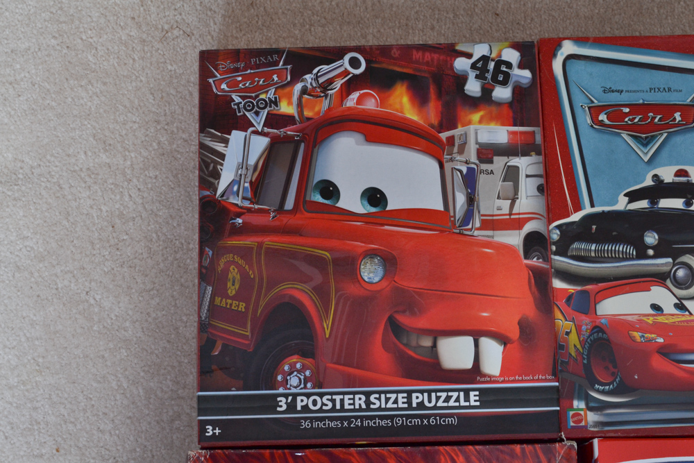 Twelve Children's Extra Large Floor Puzzles