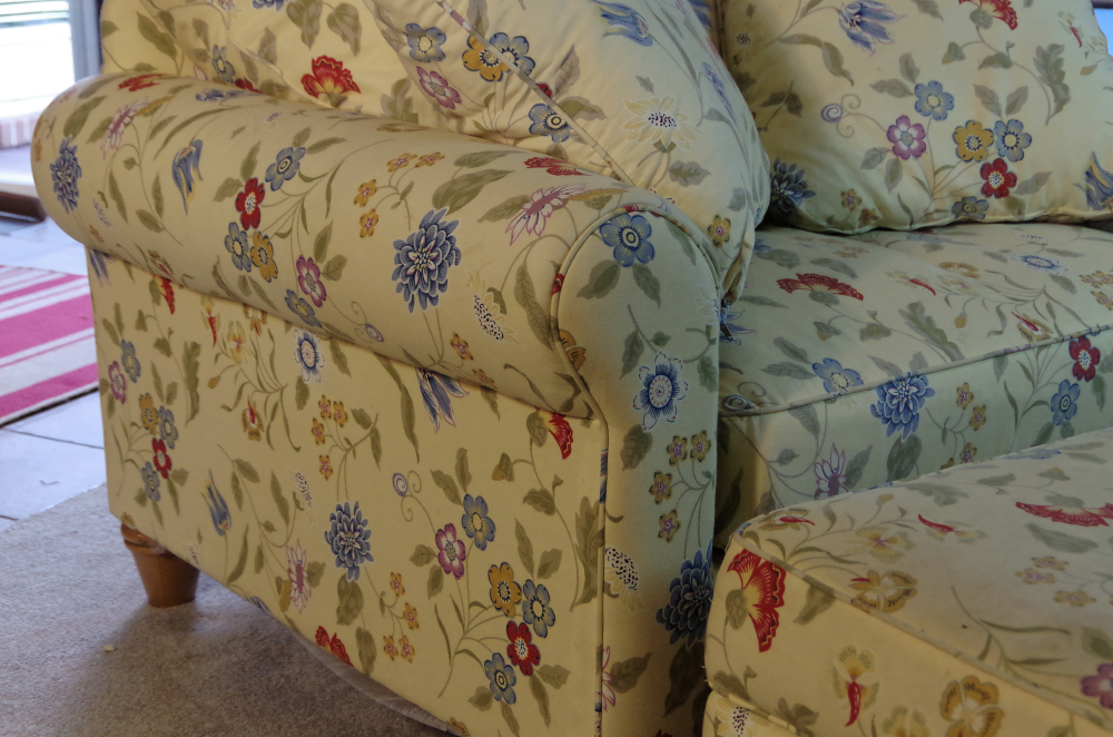 Kincaid Overstuffed Chair and Ottoman