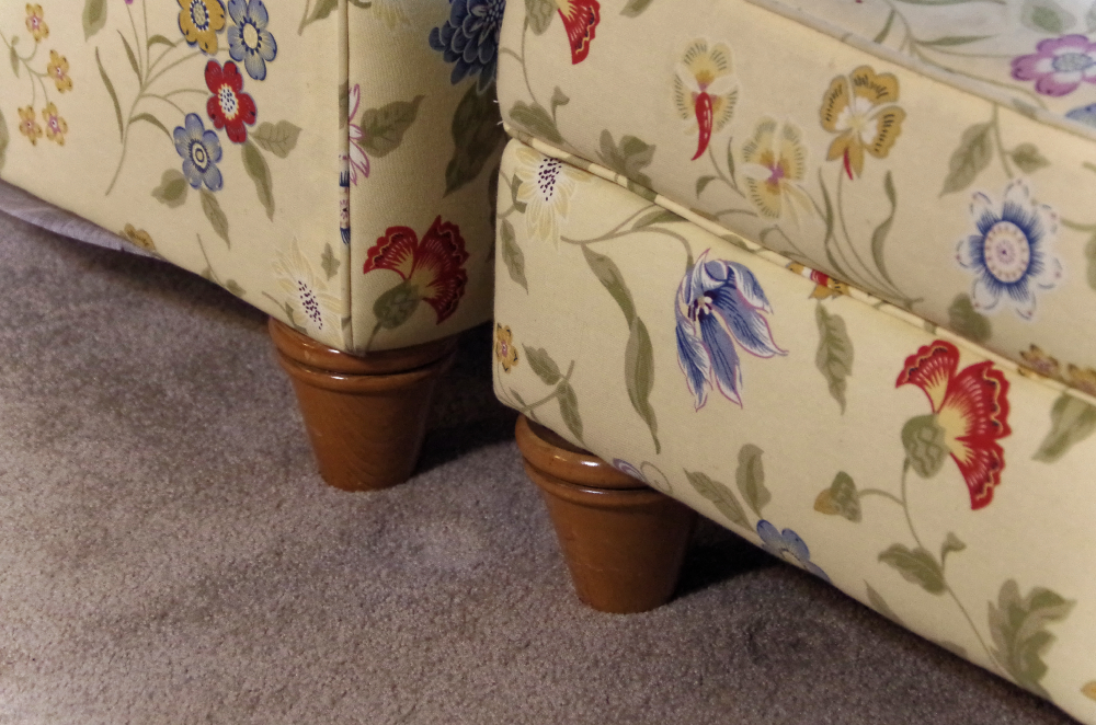 Kincaid Overstuffed Chair and Ottoman