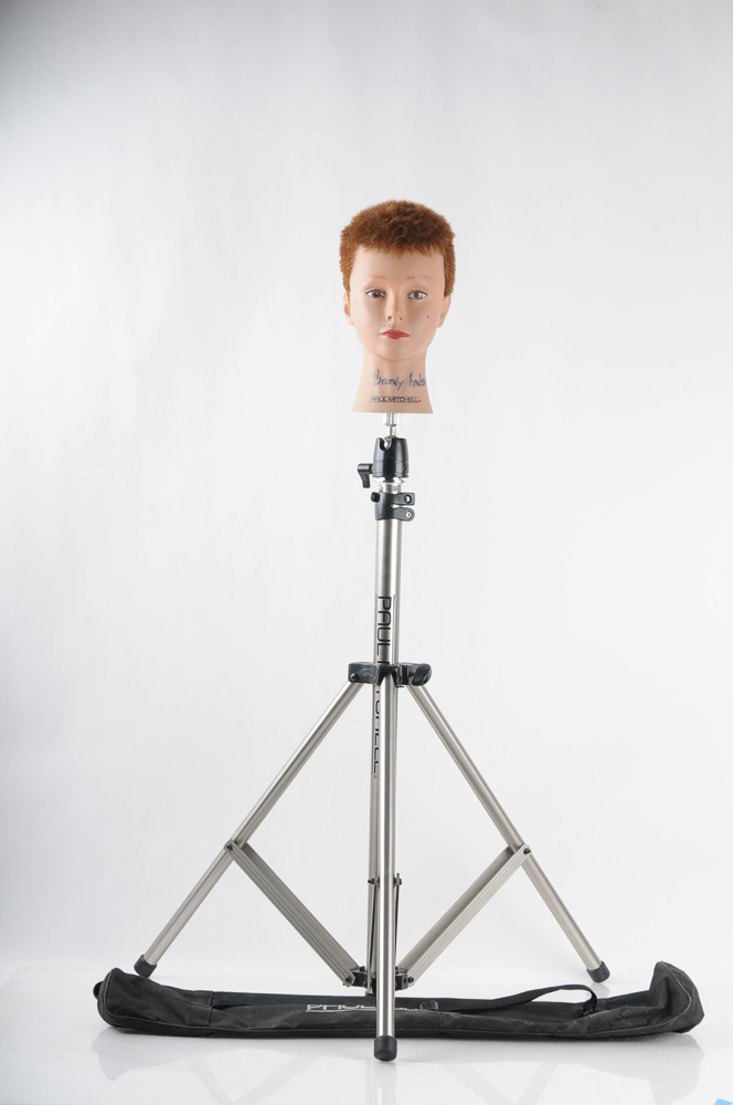 Paul Mitchell Cosmetology Tripod and Mannequin Head