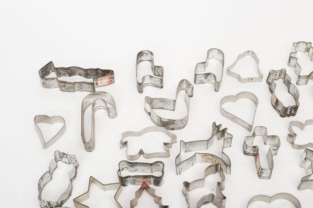 Collection of Vintage Country Kitchen Utensils