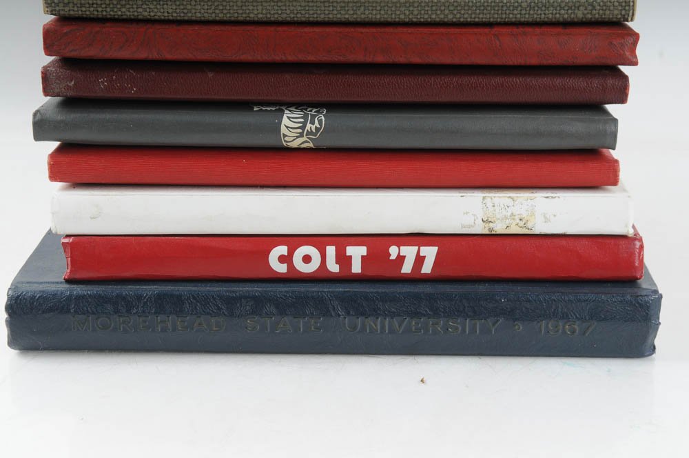 Collection of Vintage Yearbooks