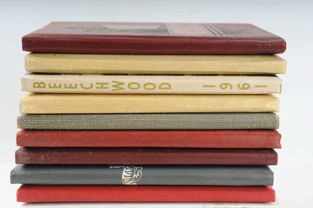 Collection of Vintage Yearbooks