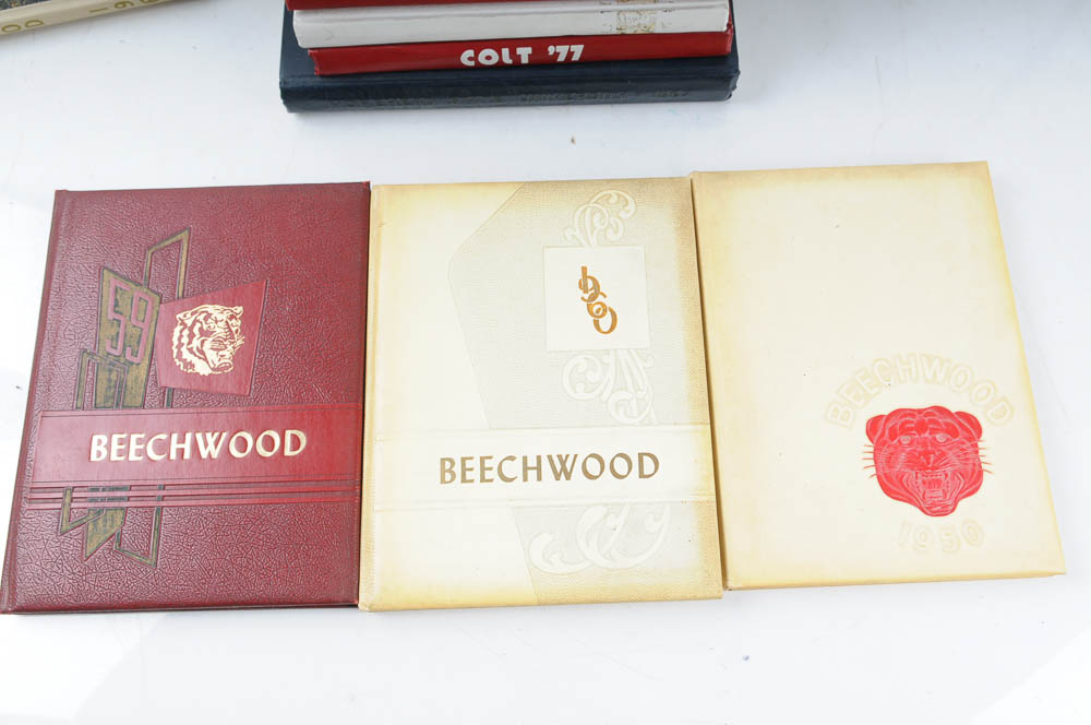 Collection of Vintage Yearbooks