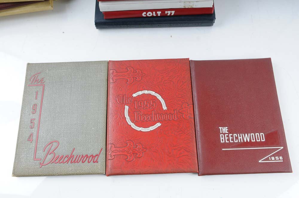 Collection of Vintage Yearbooks