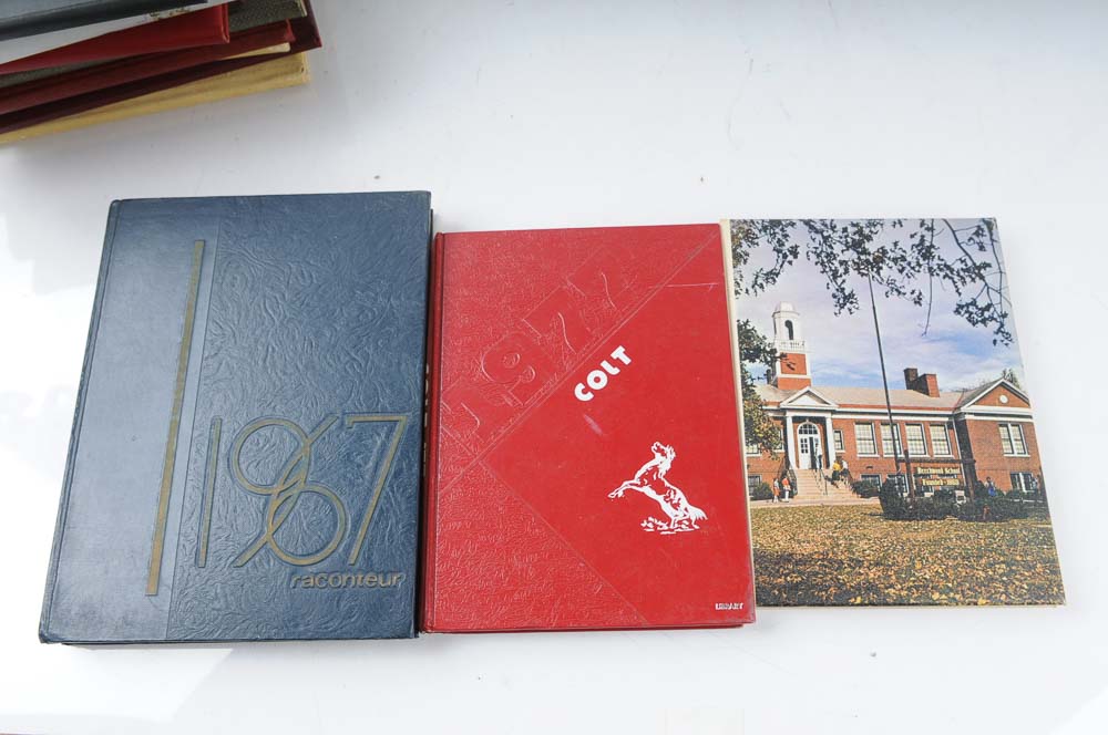 Collection of Vintage Yearbooks