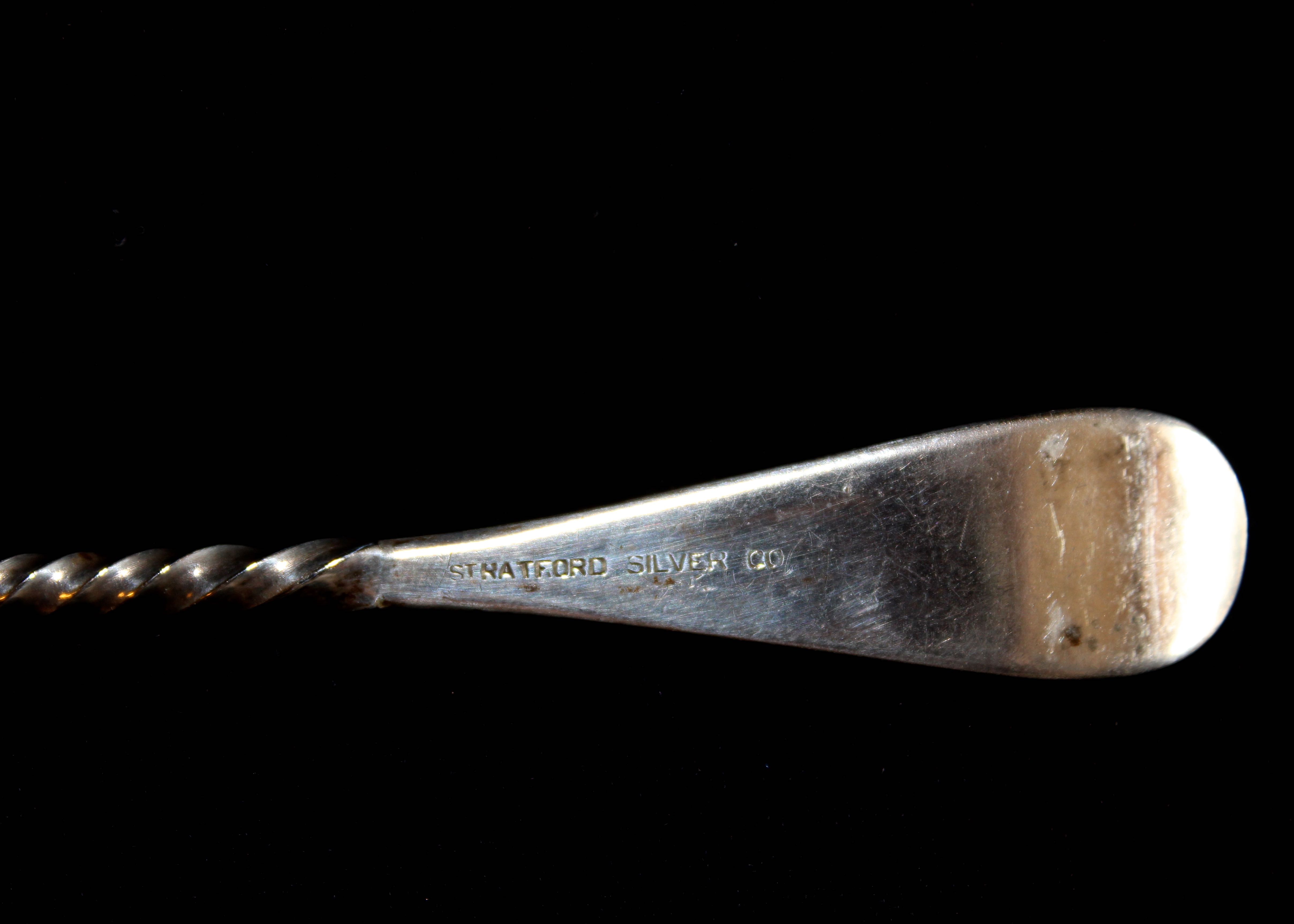 Antique Stratford Silver Co. Silverplate Spoons