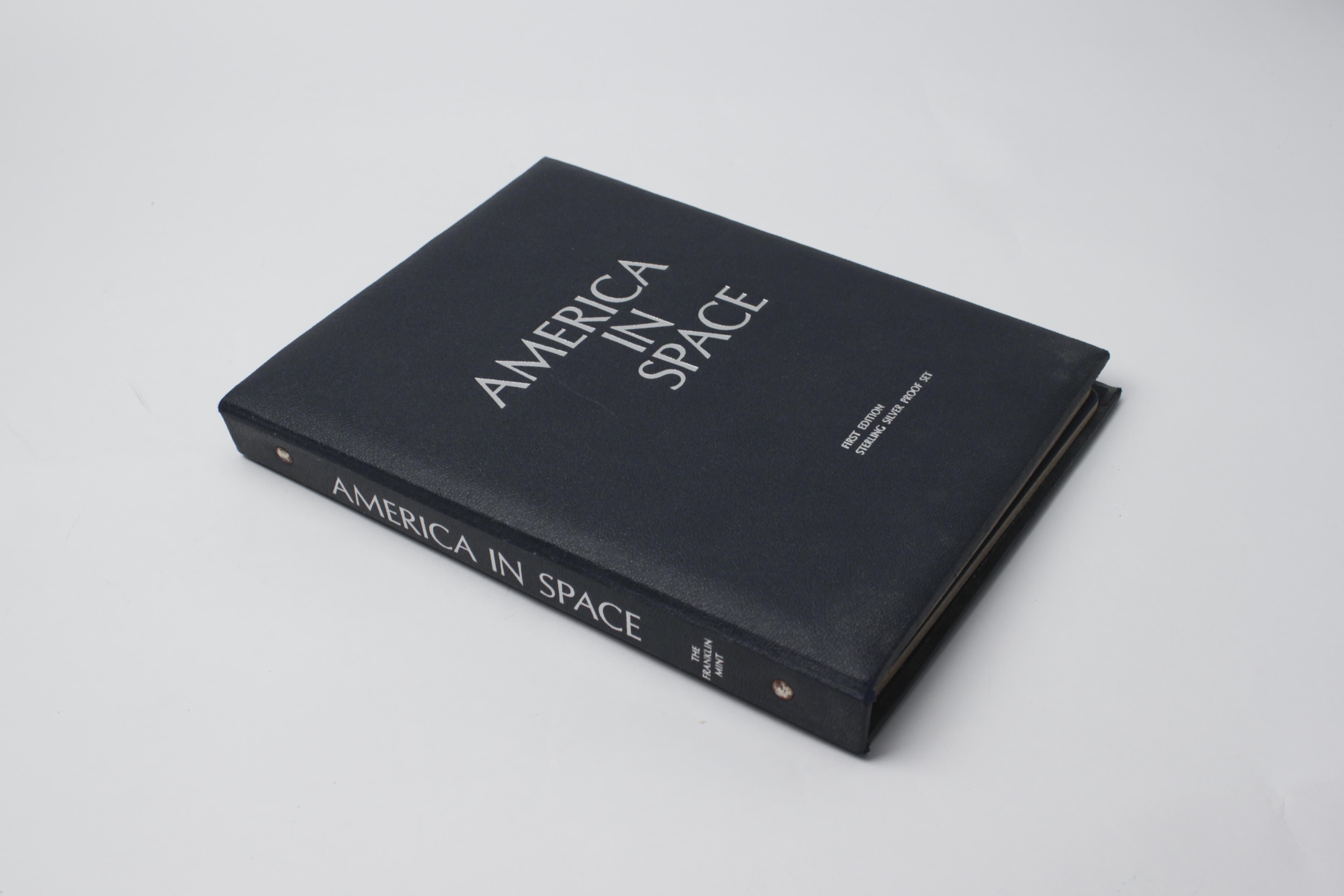 Franklin Mint 'America In Space" First Edition Sterling Proof Set