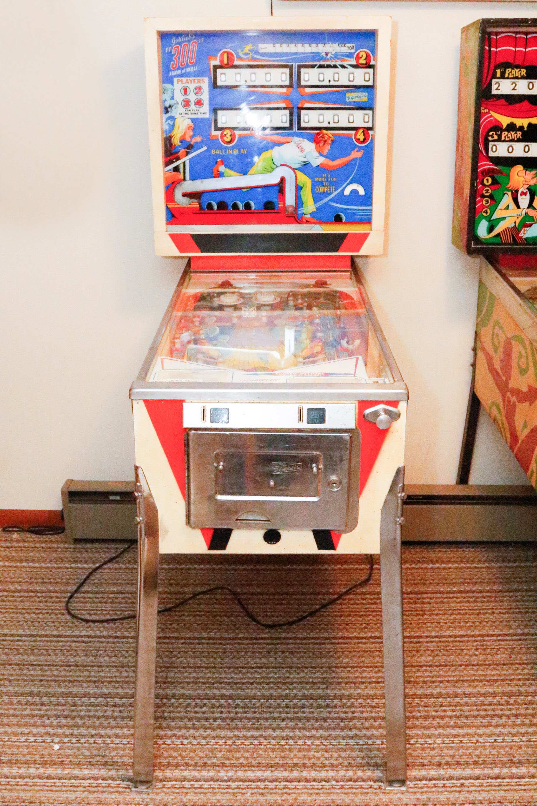 "300" Pinball Machine by D. Gottlieb & Co.