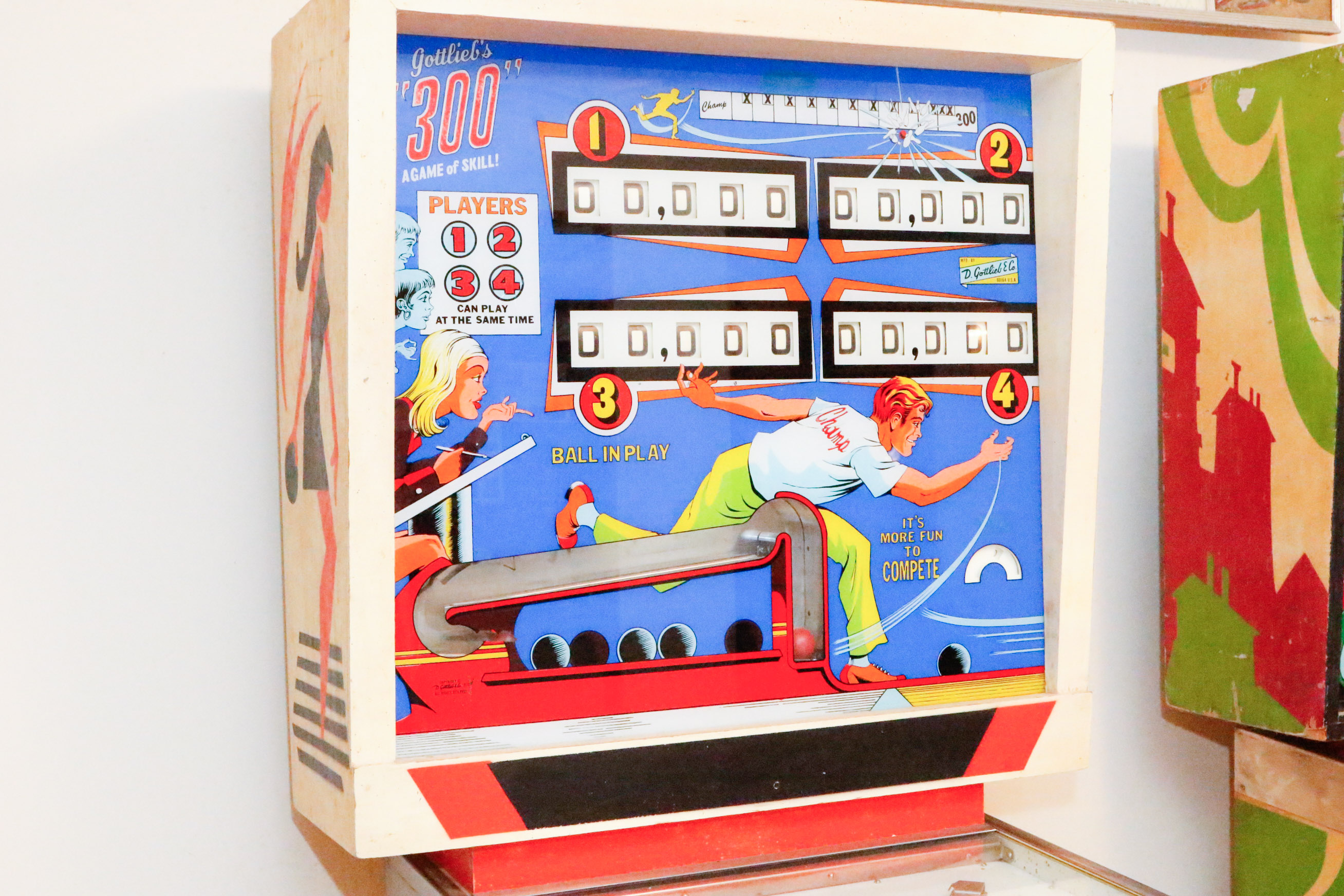 "300" Pinball Machine by D. Gottlieb & Co.