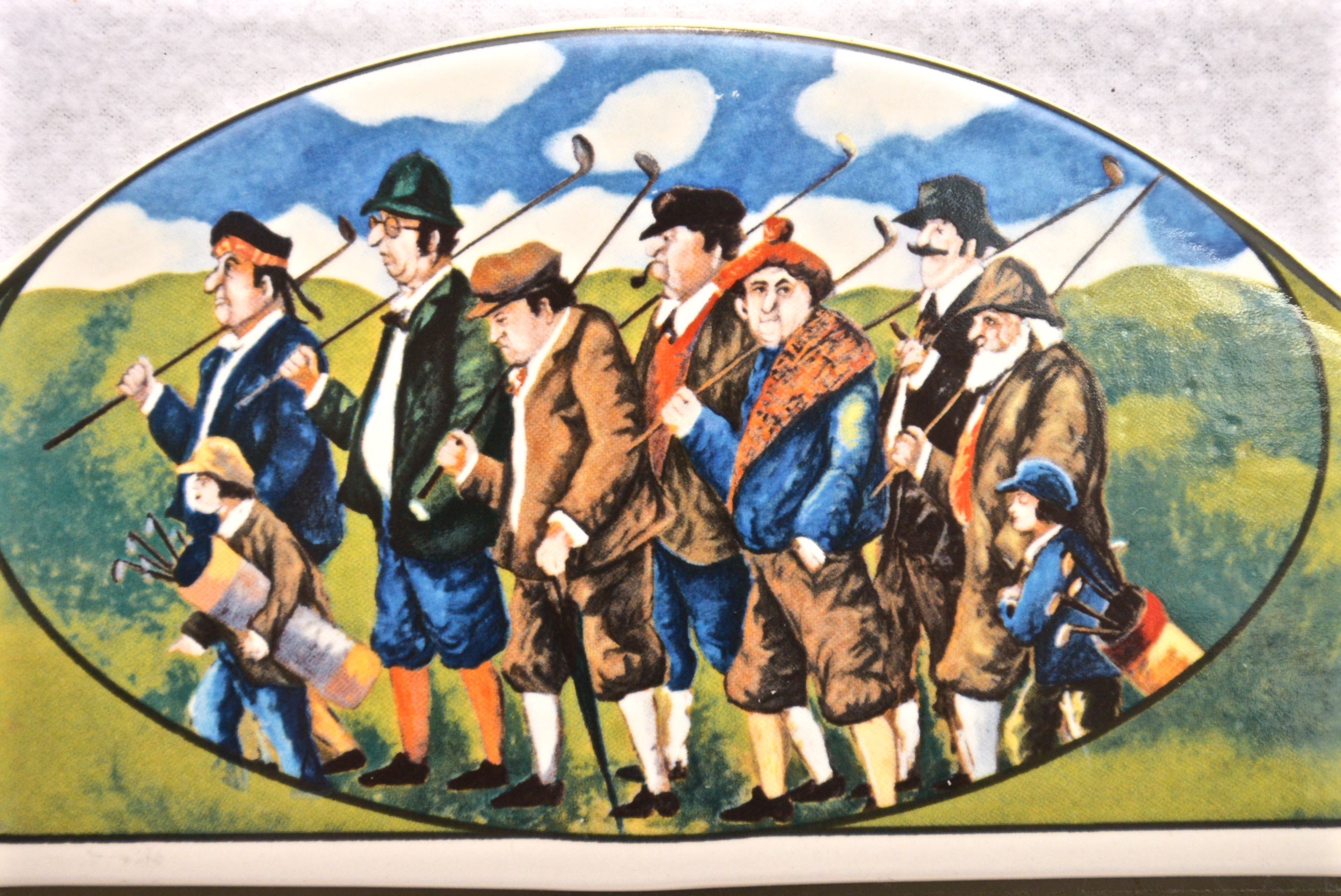 Santa Barbara Ceramic Design Welcome Sign by Guy Buffet