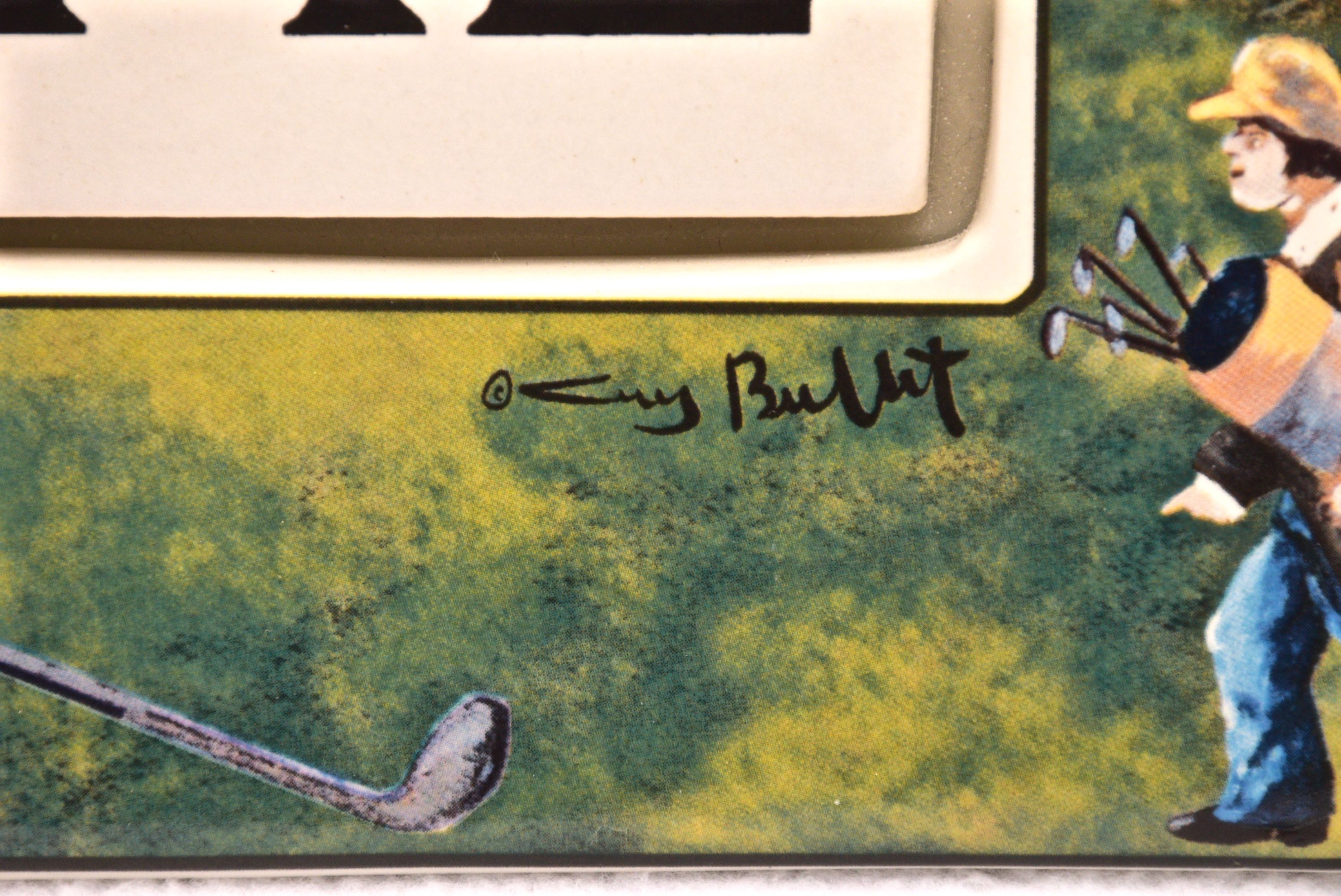 Santa Barbara Ceramic Design Welcome Sign by Guy Buffet