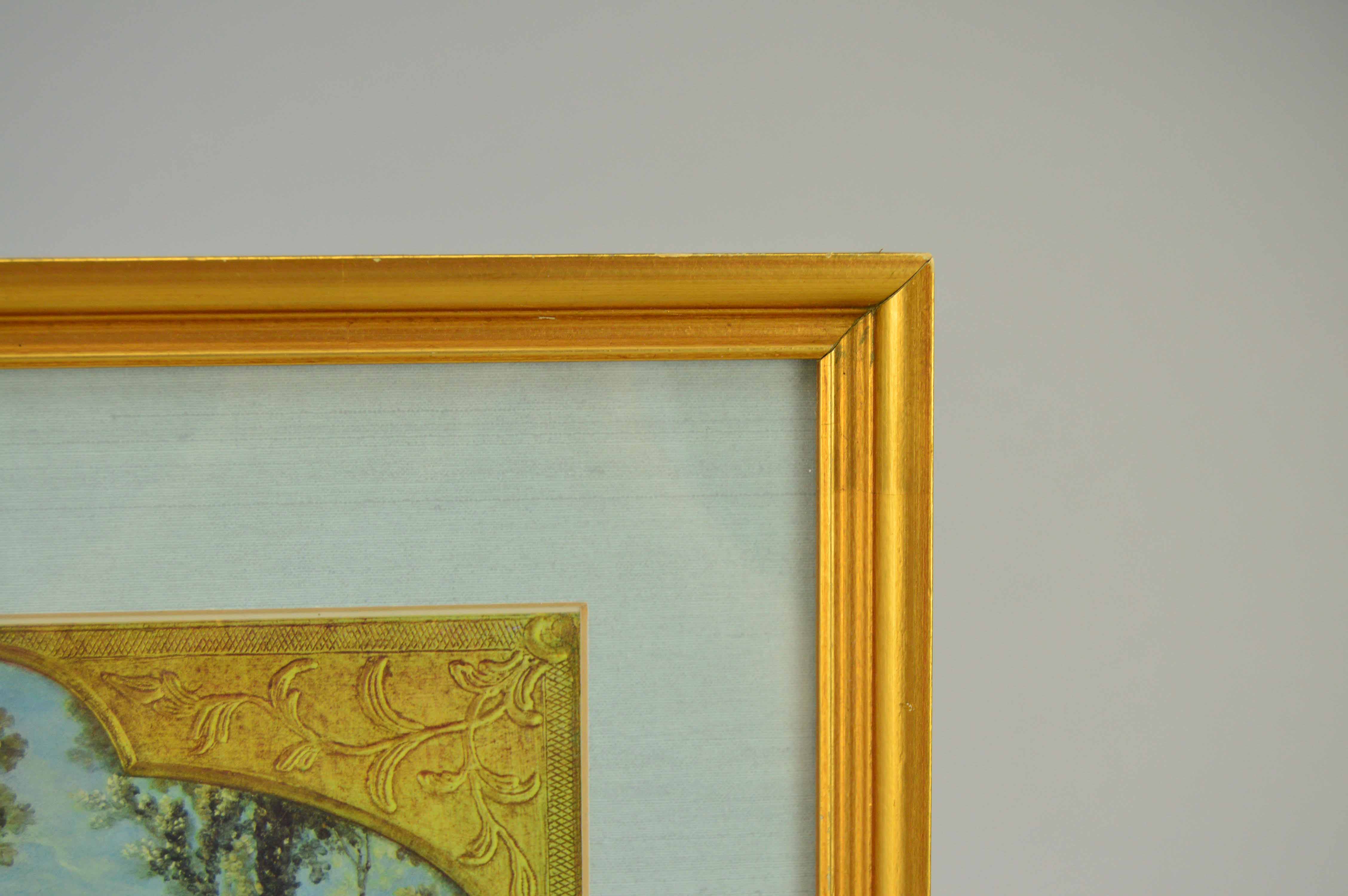 Set of Vintage Color Lithograph Prints by Francois Boucher