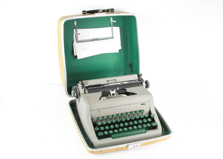 Vintage Royal Keystone Portable Typewriter