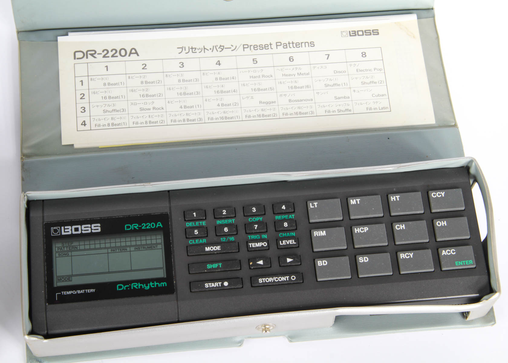 Two Boss Dr. Rhythm Beat Machines