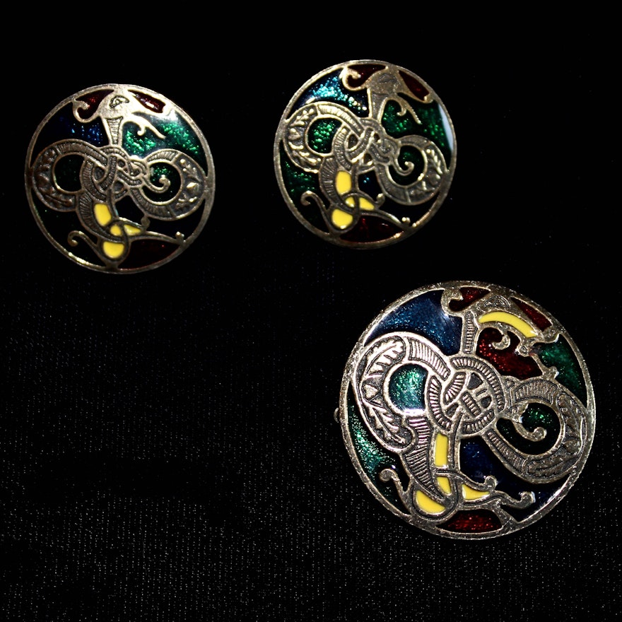 Set of Sol D'Or Irish Made Jewelry