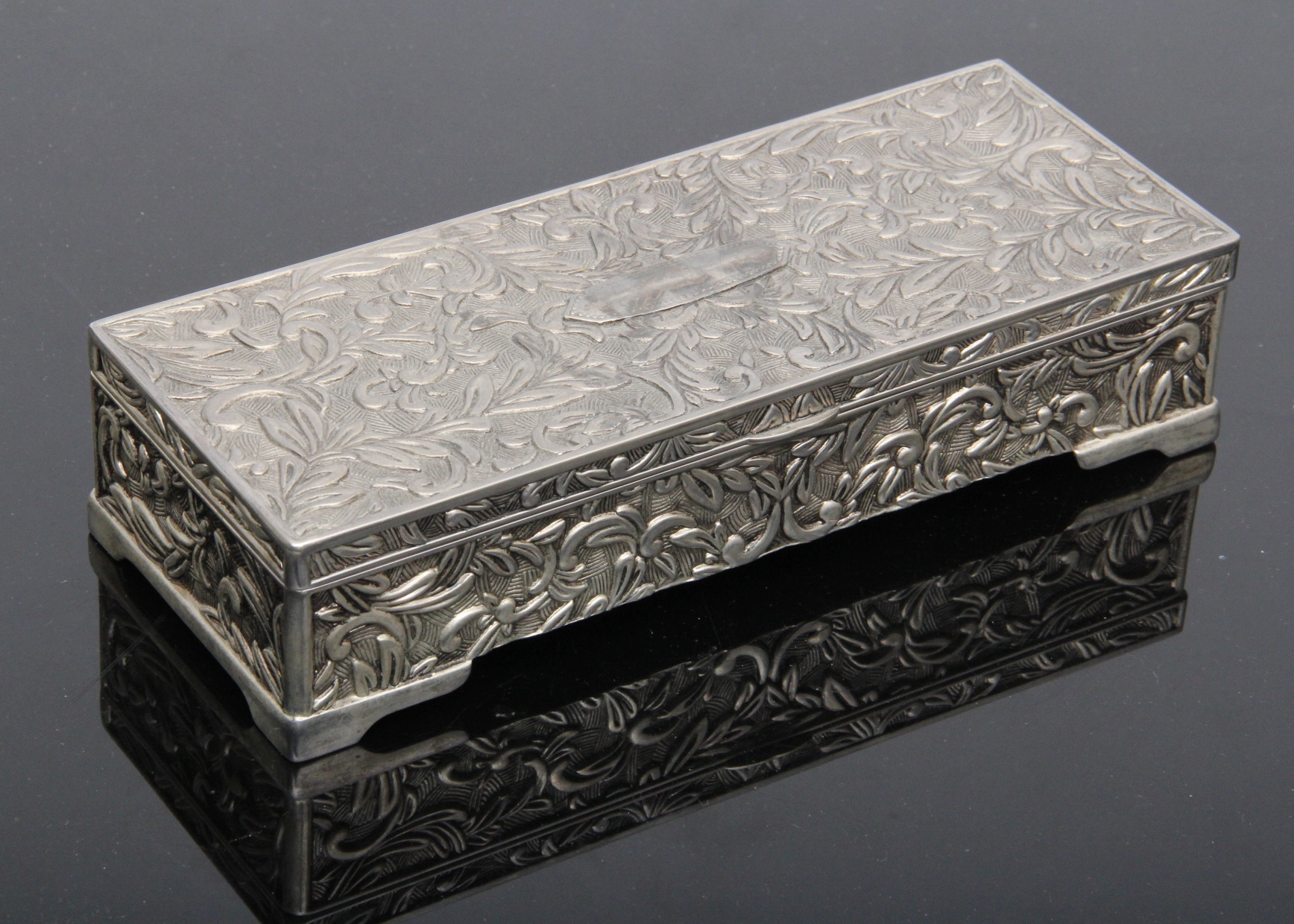 Vintage Godinger Silver Plated Jewelry Box