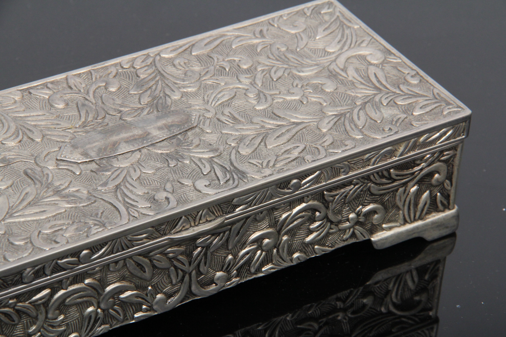 Vintage Godinger Silver Plated Jewelry Box