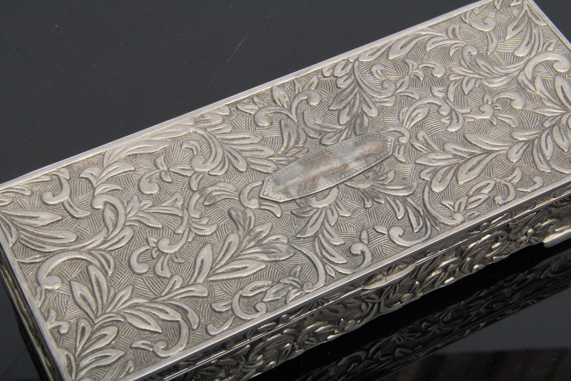 Vintage Godinger Silver Plated Jewelry Box