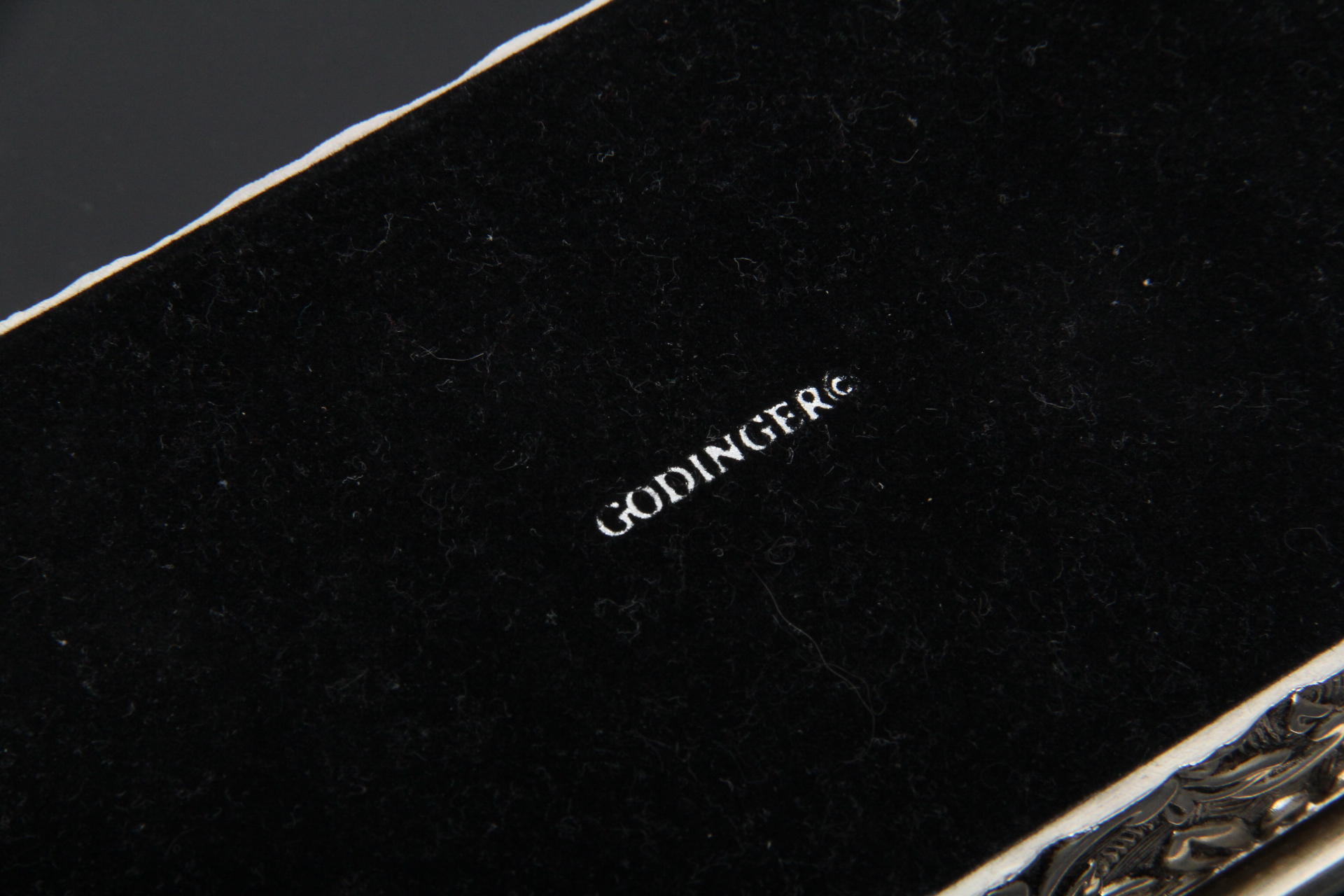 Vintage Godinger Silver Plated Jewelry Box