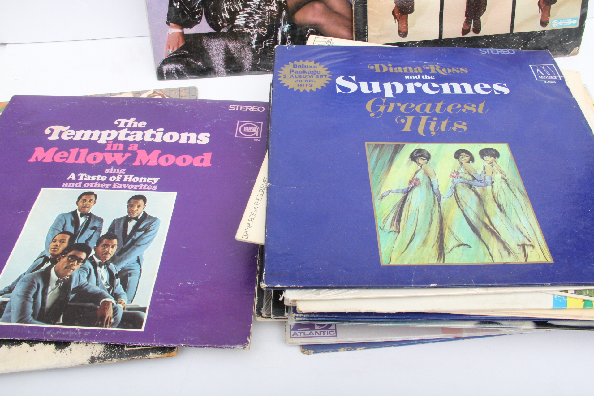 Collection of R&B Vinyl Records