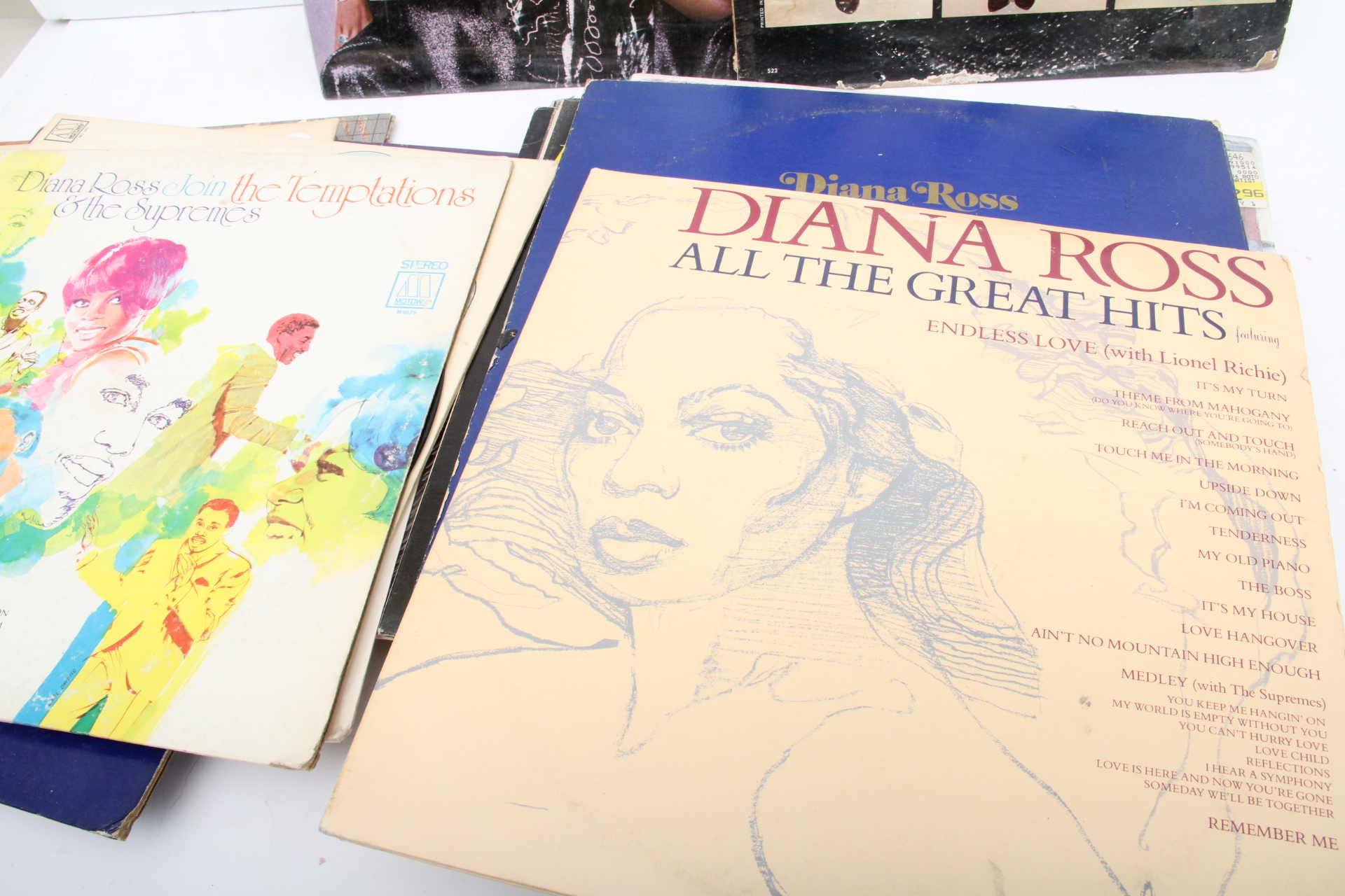 Collection of R&B Vinyl Records