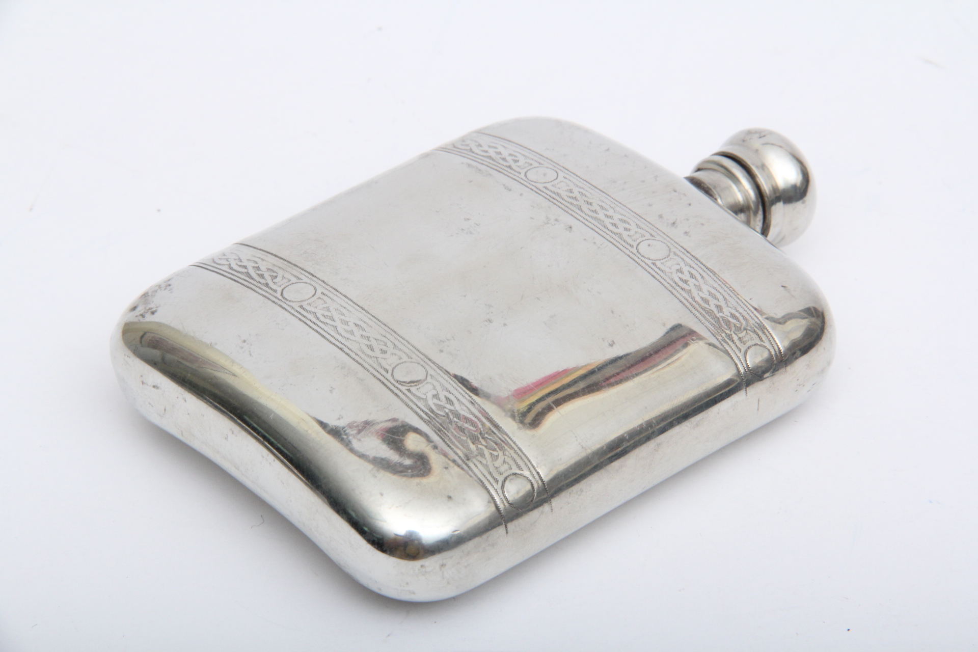 Pinder Bros. English Pewter Flask