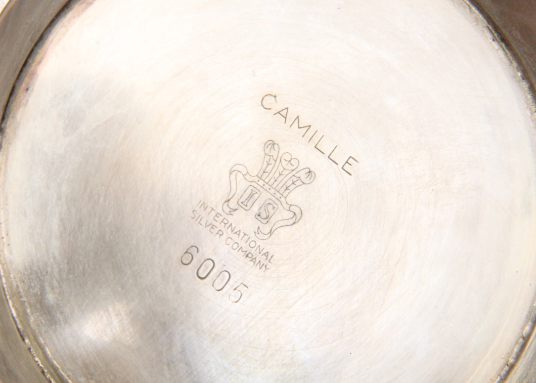 International Silver Company Silver Plate "Camille" Bowl