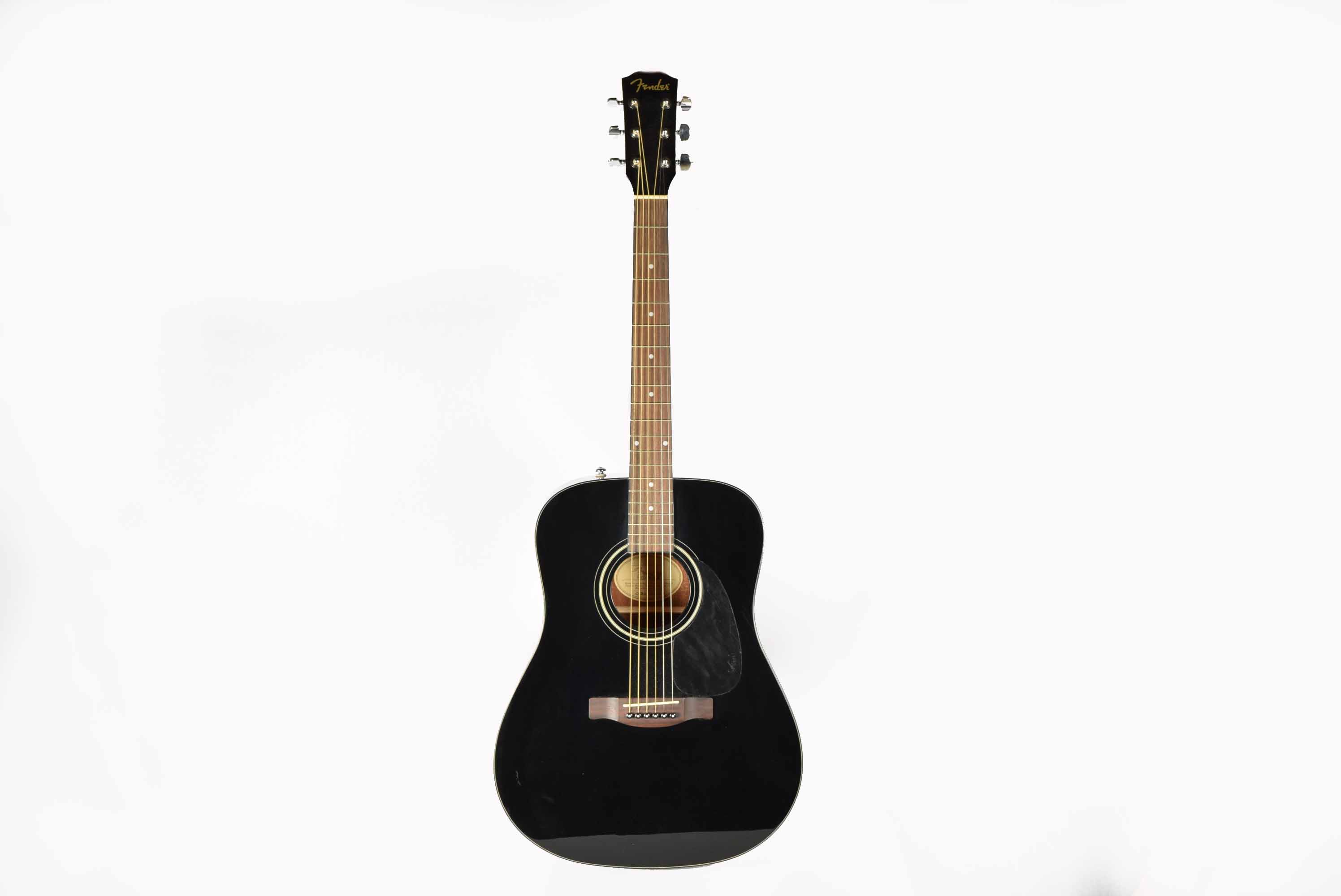 Fender CD-60 Dreadnought Style Acoustic Guitar with Case