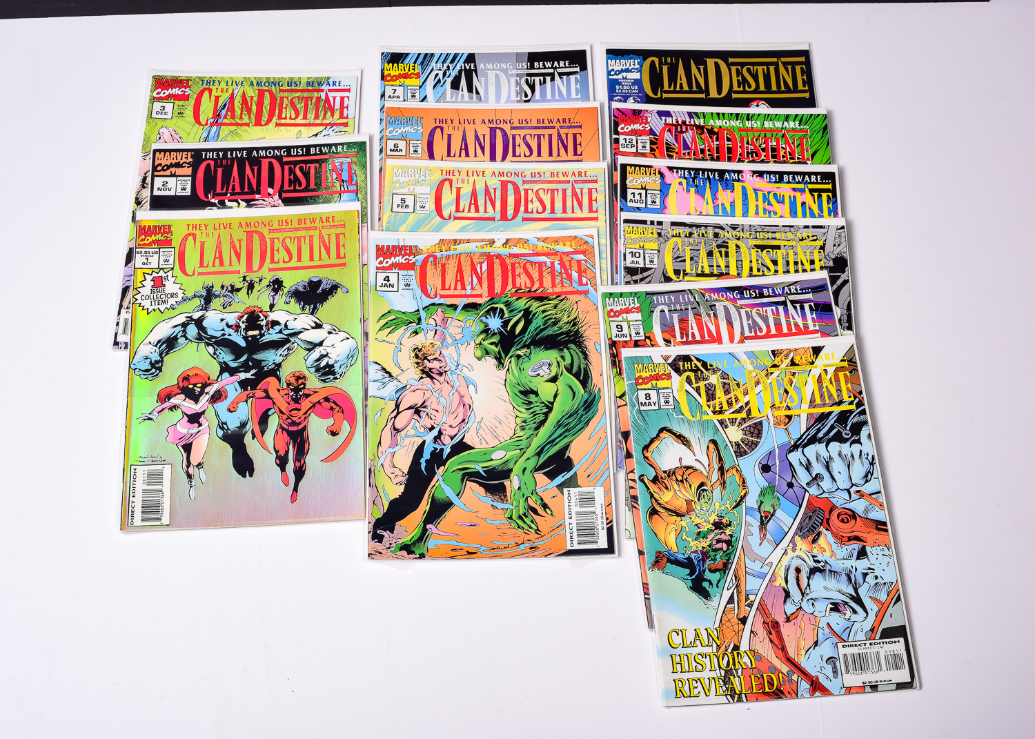 The Clan Destine Comics